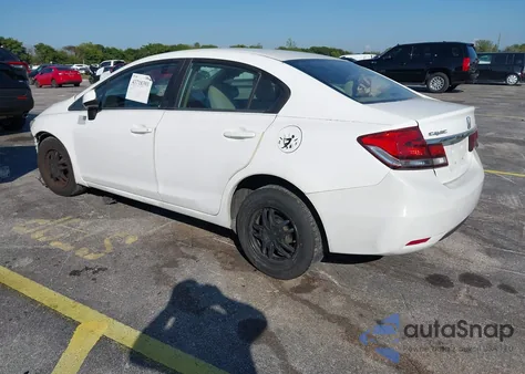 2013 Honda Civic Lx z USA, uszkodzony, nr VIN 19XFB2F58DE003003
